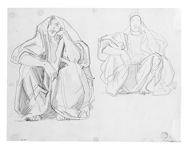 Seated Arabs by John Singer Sargent, The Metropolitan Museum of Art
